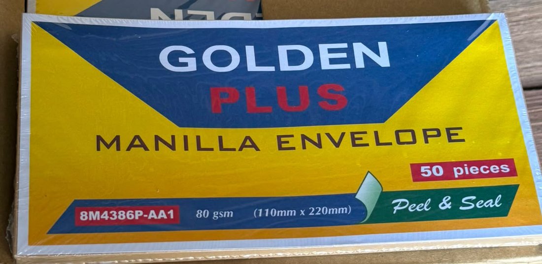 فايل مانيلا Golden Plus قياس ⁦9 × 4⁩