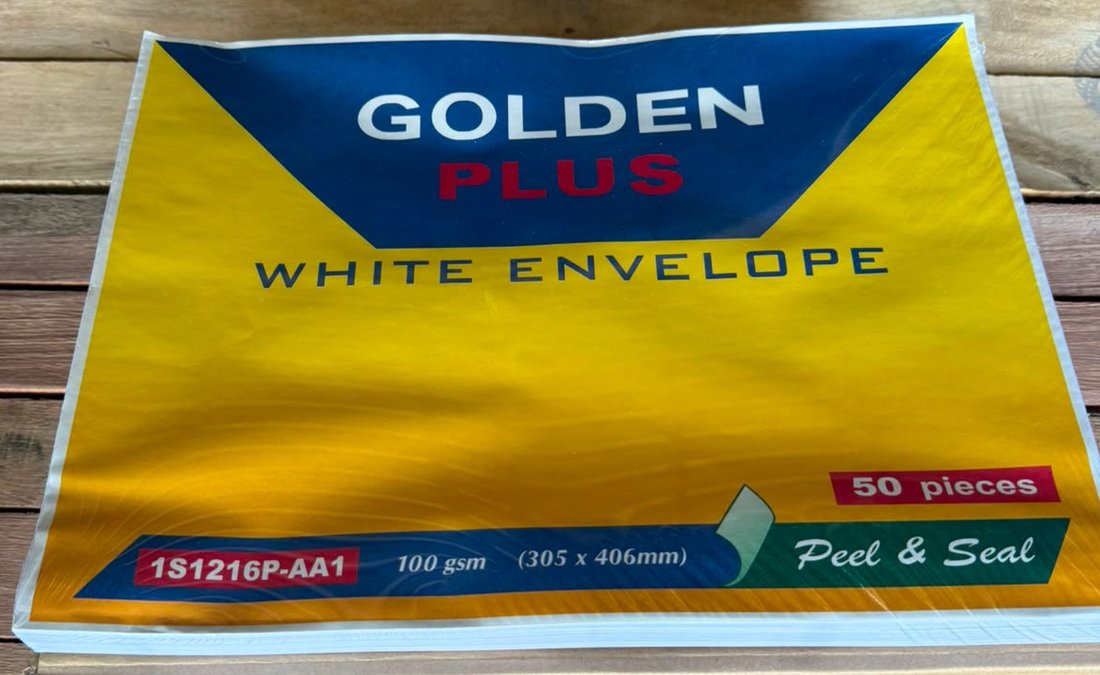 ظرف Golden Plus أبيض قياس A3
